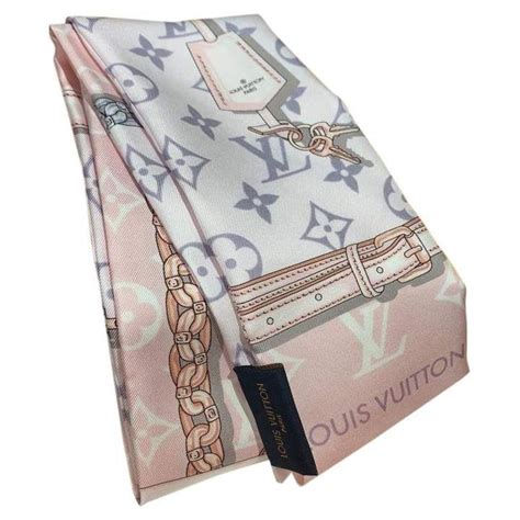 louis vuitton pink scarve|louis vuitton bandana scarf.